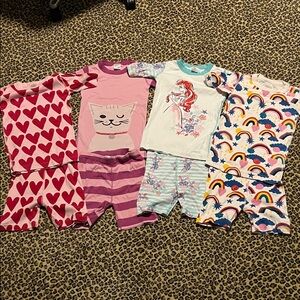 Hanna Andersson girls size 10 pajama set